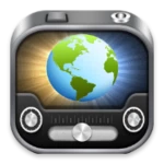 radio world - world fm radio android application logo